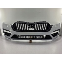 Бампер передняя решетка чёрный skoda октавия iv 4 vrs