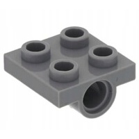 22252a lego 2444 4196768 плитка 2x2 c.szary 1szt