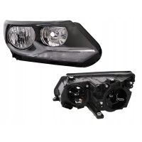Фара volkswagen tiguan i 2011 - pr drl h7 / h15