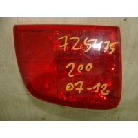Светоотражатель (катафот) заднего бампера правый Toyota Land Cruiser 200 (2007-2012) 8145760020