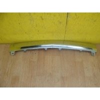 Накладка переднего бампера средний хром Mercedes C-kl IV (W205) (2014-2018) A2058851574
