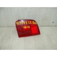 Светоотражатель (катафот) заднего бампера правый Toyota Land Cruiser 200 (2007-2012) 8145760020