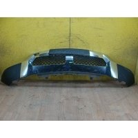 Накладка переднего бампера нижняя хром Mercedes M-kl III (W166) (2011-2015) A1668857925