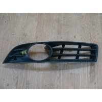 Решетка переднего бампера левая Volkswagen Passat B6 (2005-2010) 3C0853665A 9B9