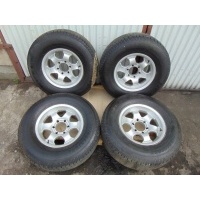 алюминиевые колёсные диски aez 265 / 70 r16 6x139 , 7