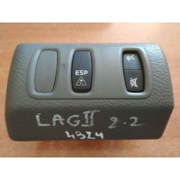 Кнопка антипробуксовочной системы Renault Laguna 2 2001 214873, 226133, 8200002435