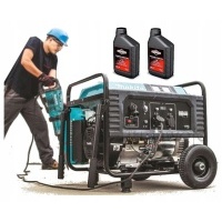 Приводимый в действие генераторная установка makita eg5550a 5 , 5kw avr +
