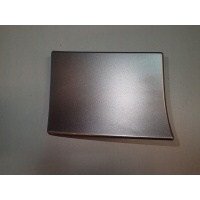 Накладка бампера skoda йети серебренная 5l6813345a
