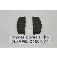 Колодки тормозные Toyota Corsa EL43 1994 04465-10040