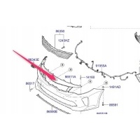 бампер передний kia optima 2015 - 2018