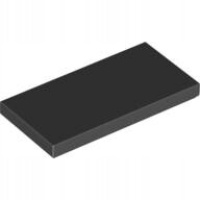 Lego 87079 чёрный плоский 2x4 tile 4560182 1szt
