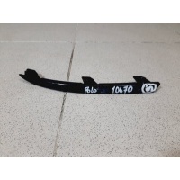 Молдинг заднего бампера левый Skoda Polo Sed 6RF853841