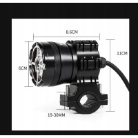 motowolf punktowe фары светодиодный motocyklowe 2 шт