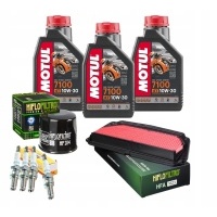 Фильтр honda cb 650 r масляный motul 7100 10w30 свечи