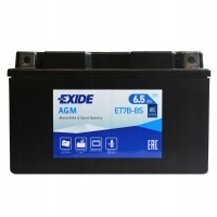 exide bike et7b - bs / yt7b - bs 6 , 5ah 85a uruchomiony !