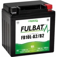 Аккумулятор гелевый fulbat yb10l - a2 / b2 11.6ah 120a