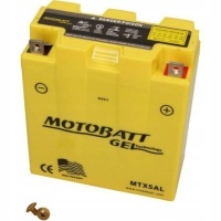 Аккумулятор motobatt mtx5al agm гелевый гель 12v 5ah