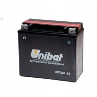 Аккумулятор unibat cbtx20l - bs , ytx20l - bs , 18ah 270a