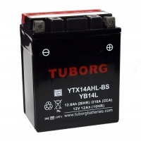 аккумулятор tuborg ytx14ahl - bs 12.6ah agm