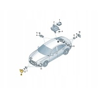 Крепление корзина левый передняя audi a6 4g0919267k aso