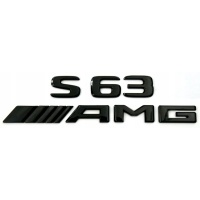 Мерседес s 63 amg эмблема значек логотип чёрный