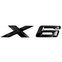 x6 эмблема значек надпись чёрный bmw x6 g06