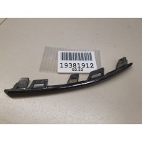 Молдинг заднего бампера левый Volkswagen Polo Sedan 2011- 6RF853841