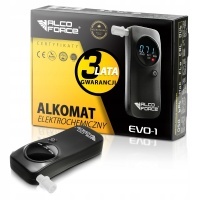 Alkomat alcoforce evo - 1 + kalibracja + ustniki