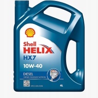 масляный моторное shell helix hx7 дизель 10w / 40 4l