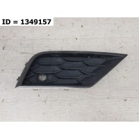 Решетка переднего бампера правая Volkswagen Tiguan II (2016) 2016 5NA853666D 041
