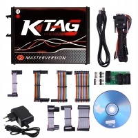 Интерфейс программатор ktag v7.020 v2.25 red 4 светодиодный