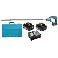 Виброплита аккумуляторная 18v 2x5 , 0ah makita