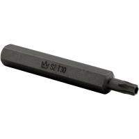 Бит наконечник 10mm torx t30 x 75mm s2 с отверстием