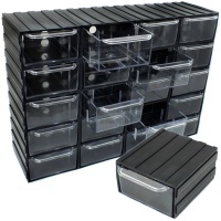 20 штук коробочки модули organizery шкаф konger