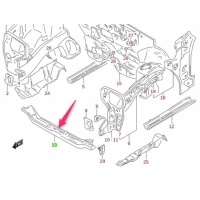 Балка переднее нижняя радиатора suzuki