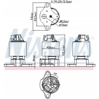 [98187] клапан системы рециркуляции ог подходит do: opel astra г , vectra