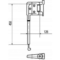 крепление зеркала hella 8hg503009022