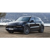 Накладка гарантия радиатора передняя л порше cayenne 3