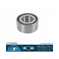 [h10503bta] комплект подшипники колёса передняя л / п 40x80x