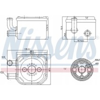 [90654] радиатор масляный масла с elementami