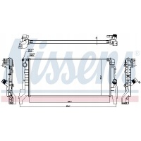 [60861] радиатор двигателя подходит do: bmw 2 f45 ,