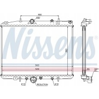 [63702] радиатор двигателя подходит do: citroen c5 i