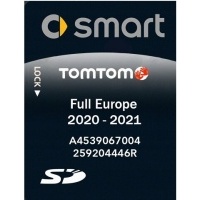 карта карта европа 2021 smart 453