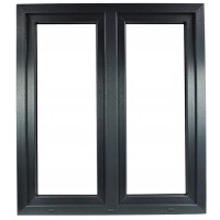 Окно пвх 170 x 120 / 1700 x 1200 ru / r 1 x антрацит