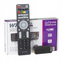 Тюнер dvb - t2 тв naziemnej h.265 hevc wiwa мини / b