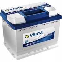 аккумулятор varta blue dynamic d24 60ah 540a