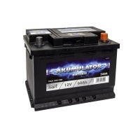 аккумулятор 60ah 540a + п 242x175x175 bosch