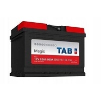 аккумулятор tab magic 12v 62ah / 600a