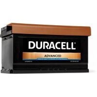 аккумулятор duracell advanced da80 12v 80ah 750a