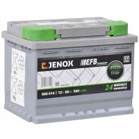 аккумулятор jenox efb 12v 60ah 560a start - stop